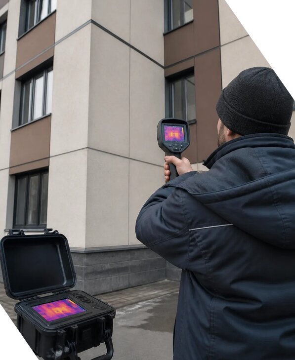 Тепловизионное обследование зданий и сооружений в Сыктывкаре